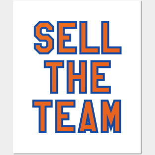 NY Sell The Team - White Posters and Art